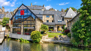 Le rive del Trieux nel centro di Guingamp