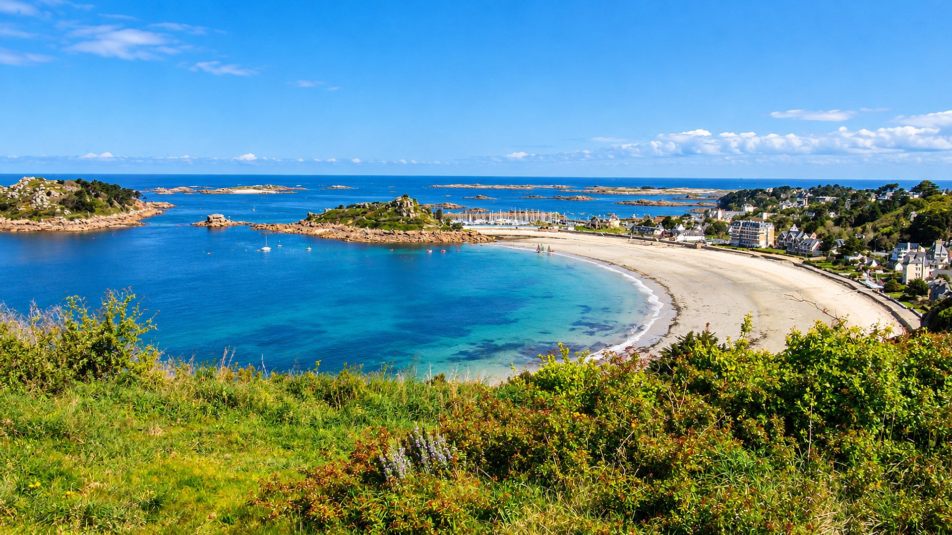 Costa e spiagge di Trébeurden
